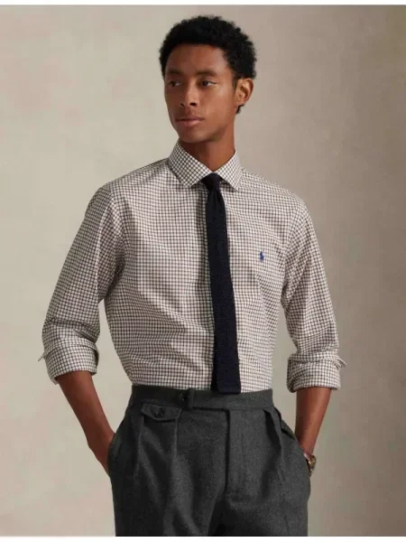 POLO RALPH LAUREN Cămașă | Custom fit maro