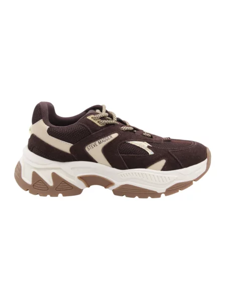 Sneakersy Steve Madden brązowe