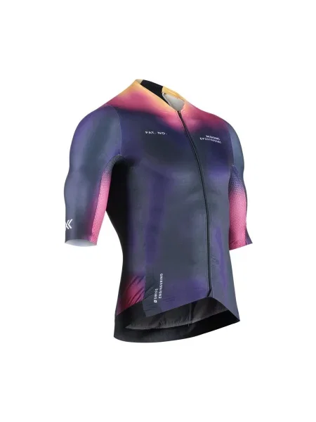 Tricou X-bionic din jerseu albastru