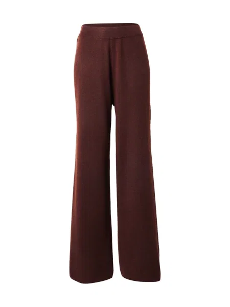 Karo Kauer Hlače kostanj rjava