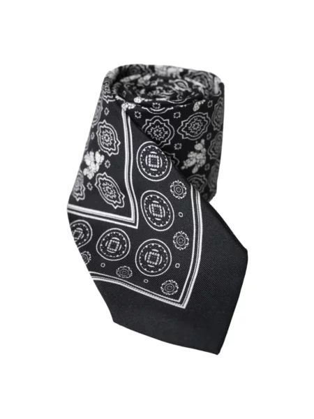 Krawat Dolce And Gabbana szary