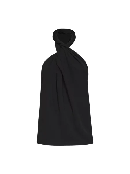 Top Toteme bez rękawów czarny