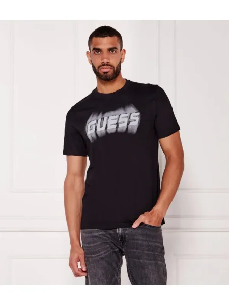 GUESS ACTIVE Tricou ASCANIO negru
