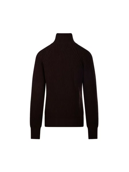 Sweter Giuseppe Di Morabito wełniany brązowy