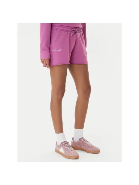 Kappa Sport rövidnadrág Fefra Regular Fit lila