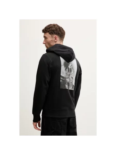 Bluza z kapturem The North Face czarna
