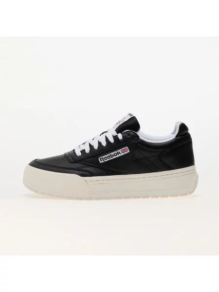 Sneakers Reebok Club C Megacourt Black/ Chalk/ White EUR čierna