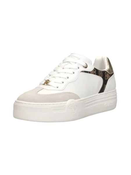 Sneakersy Guess skórzane białe