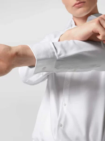 Koszula biznesowa o kroju regular fit i jakości premium Jake*s biała
