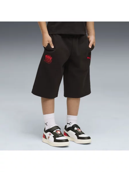 Bermudy PUMA × PAW PATROL o luźnym kroju Akcesoria czarny