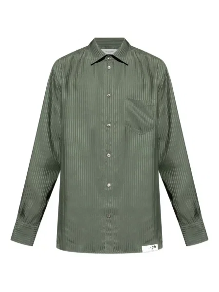 Риза Golden Goose на райета зелено