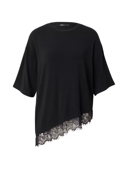 ONLY Tricou ONLGlamour' negru