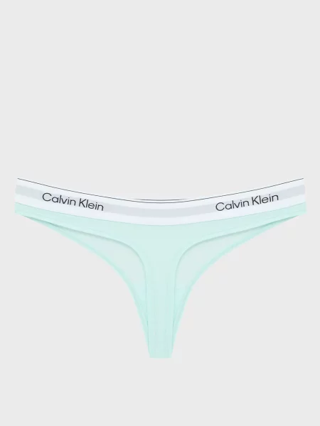 Труси Calvin Klein м'ятного кольору