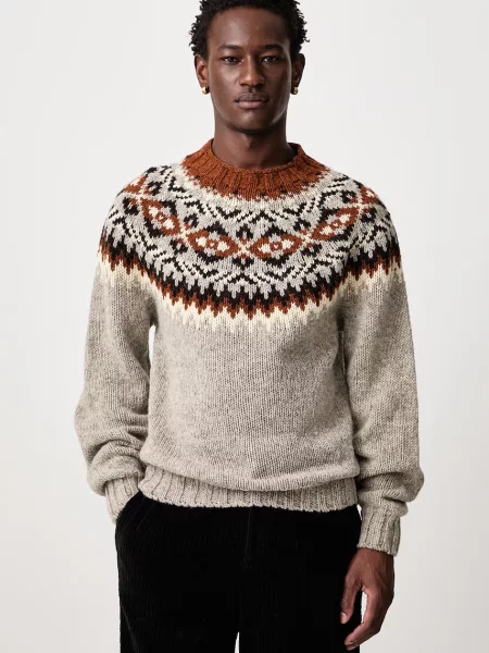 Barbour sweter wełniany
