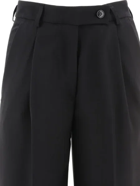 Pantaloni F.it plisate negru