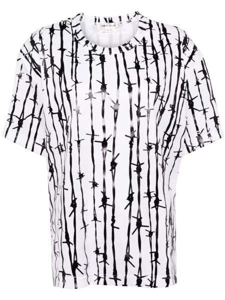 Tricou Comme Des Garçons alb