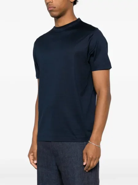 Scurt tricou Canali albastru