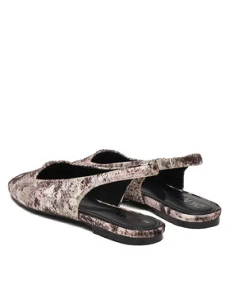 Balerina DKNY Darrow Logo bézs