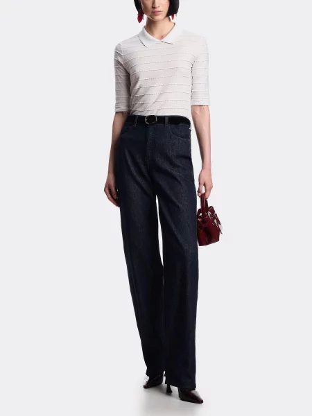 Прямі джинси Emporio Armani синій