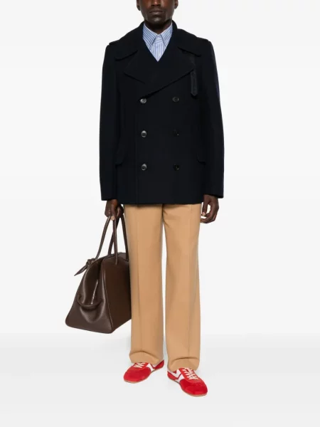 Pantaloni Ami Paris de lână