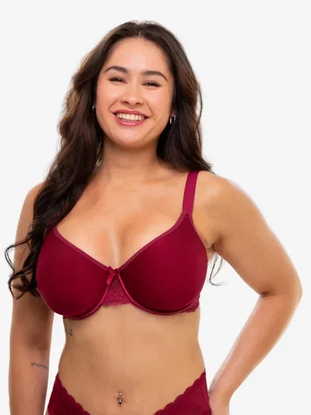 SugarShape Sutien bordeaux roșu