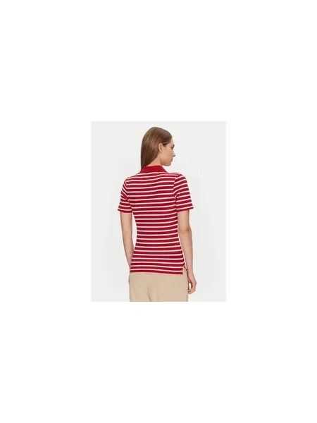 Tommy Hilfiger Pólóing Slim Fit piros