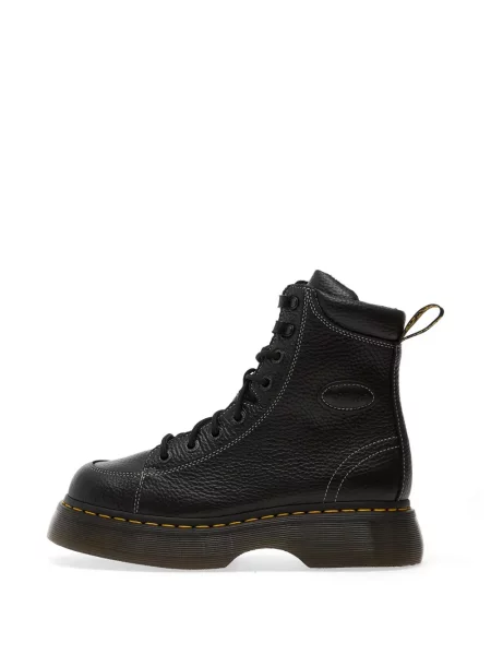 Botine Dr. Martens cu șireturi din piele negru