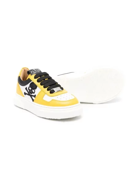 Dětské tenisky Philipp Plein bílé