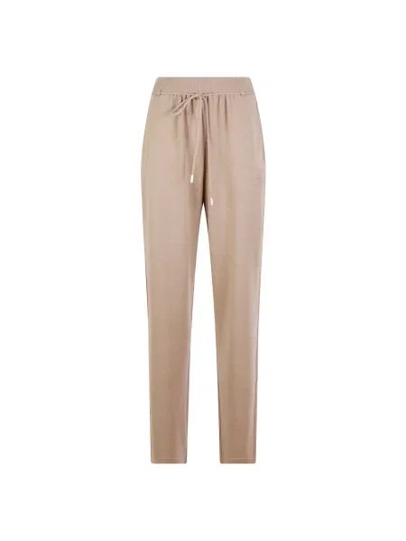 Spodnie Max Mara brązowe
