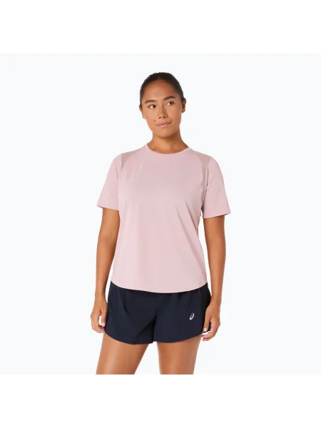 Koszulka do biegania ASICS Road morganite różowa