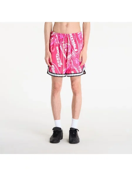 Šortky Puma x Fast & Furious Short Garnet Rose/ Aop S růžové