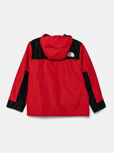 The North Face Detská bunda TEEN DRYVENT MONO MOUNTAIN JACKET červená