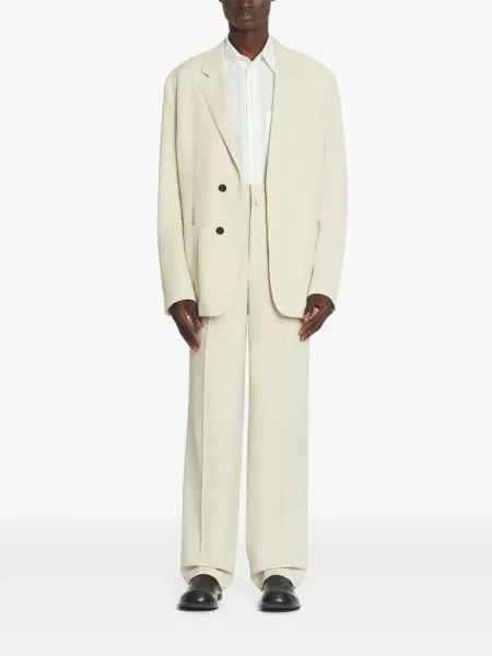 Pantaloni Lanvin alb