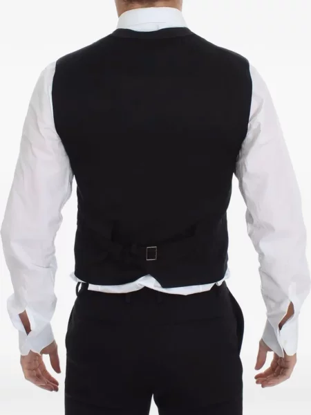 Vesta Dolce & Gabbana s výstřihem do v černá
