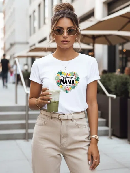 Tricou Dstreet alb