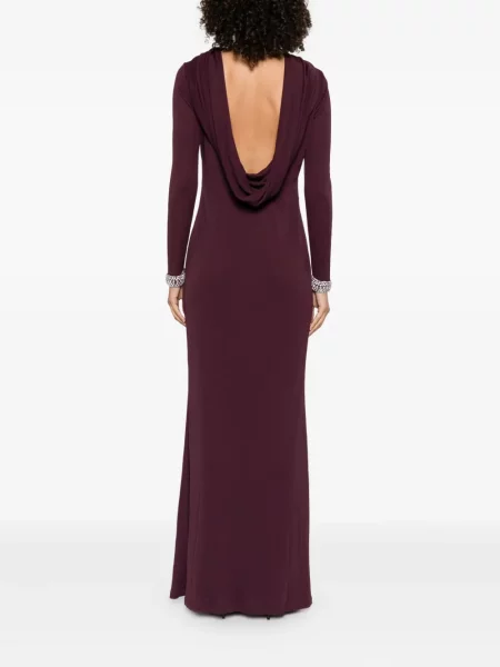 Rochie maxi Stephane Rolland de costum violet