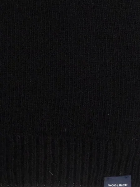 Fular Woolrich de lână negru