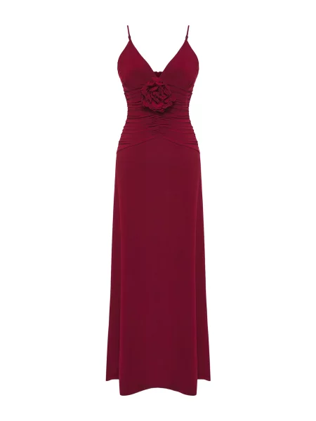 Trendyol Rochie de seară burgundy roșu