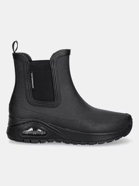 Skechers gumáky dámske UNO RUGGED-DANCING N THE RAIN čierna