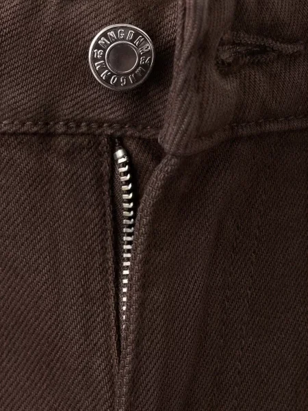 Широкі джинси MANGO коричневий