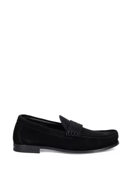 Loaferice Filling Pieces od brušene kože crna