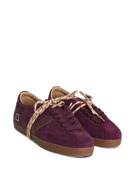 Sneakerși D.a.t.e. din piele de căprioară violet