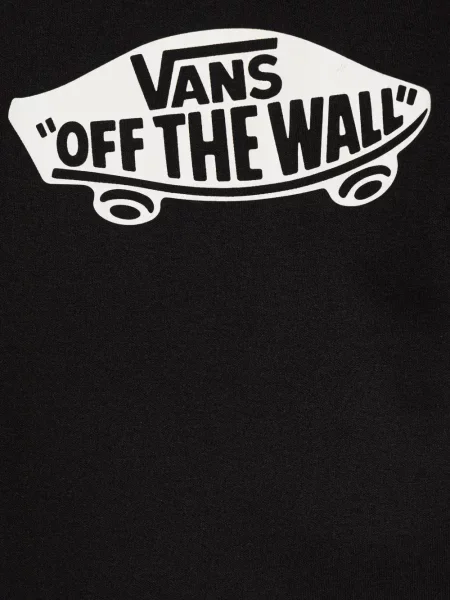 Bluza z kapturem dziecięca Vans czarna