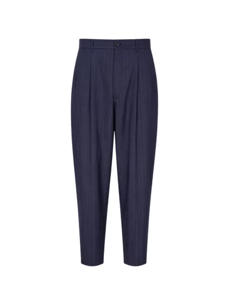 Pantaloni Comme Des Garçons Homme Deux de lână albastru