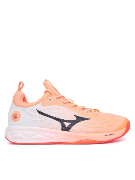 Tenisice za dvoranski nogomet Mizuno Wave Luminous Elite Koraljna