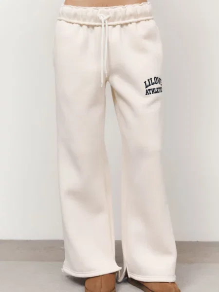 Штани спортивні Lilove молочний фліс