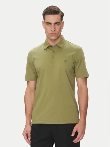 BOSS Tricou polo C-Parris 01 Verde negru