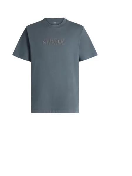 Calvin Klein Tricou grafit / argintiu gri