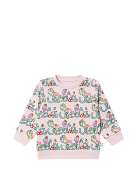 Bluza dziecięca Stella Mccartney różowa