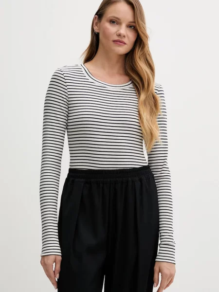 Majica z dolgimi rokavi Tommy Hilfiger modra